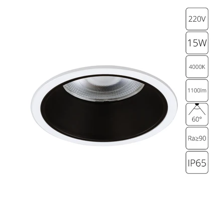 Точечный встраиваемый светильник Arte Lamp CHESS A3314PL-1WH